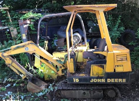 john deere 15 mini excavator sale|yanmar 3tn78.